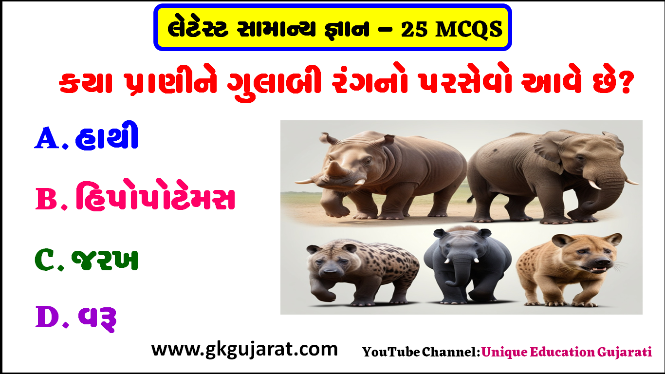 GK questions in Gujarati Video, Ultimate India GK